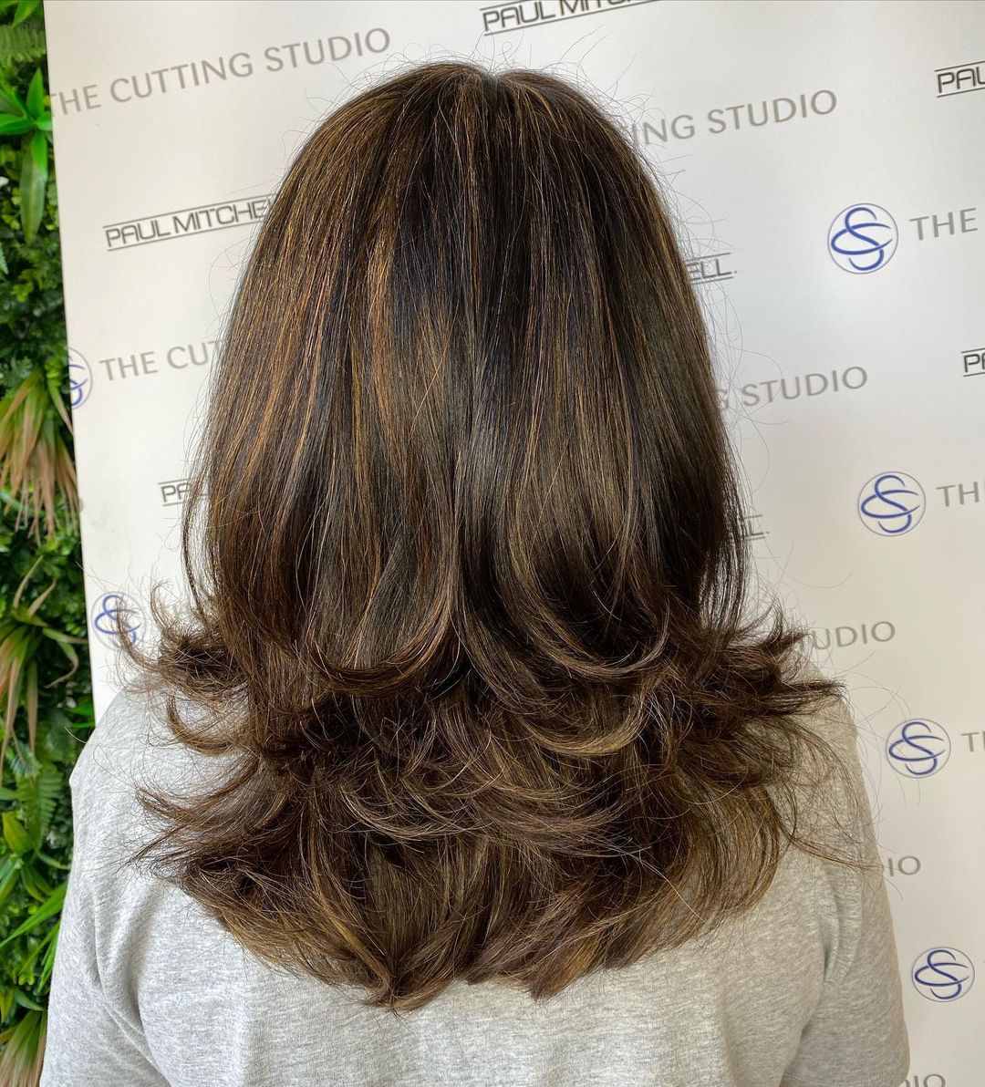 layered hair cuts and styles at The Cutting Studio hair salon, Hazlemere