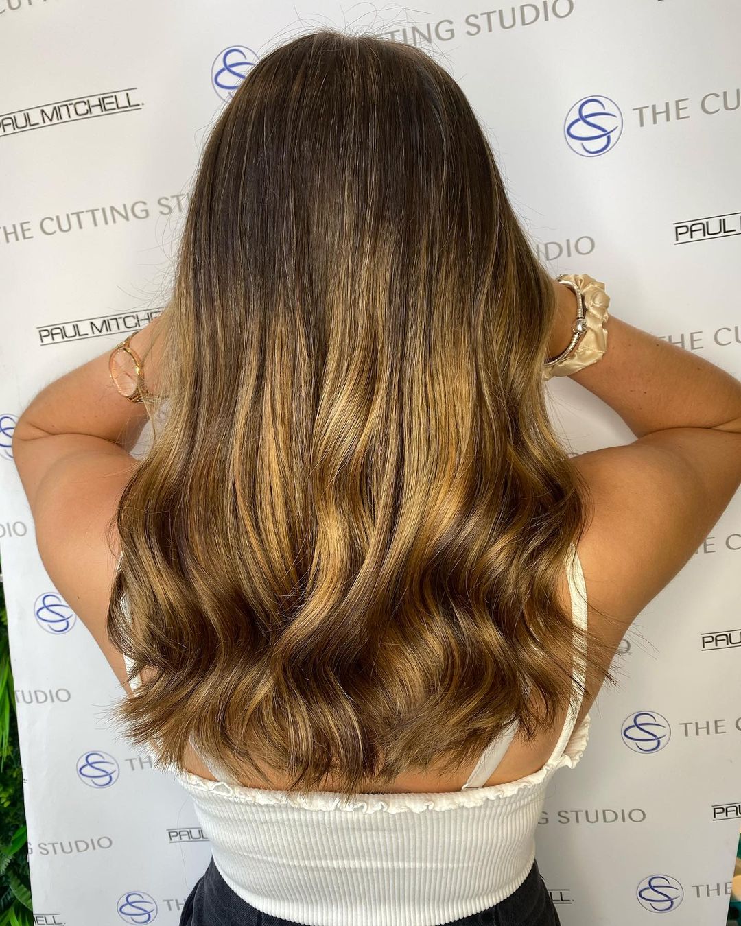 beautiful balayage hair colours at the Cutting Studio hair salon, Buckinghamshire 