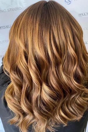 Red Balayage Hair Colour at The Cutting Studio Hair Salon High Wycombe