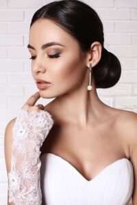 vintage wedding hair at the cutting studio buckinghamshire
