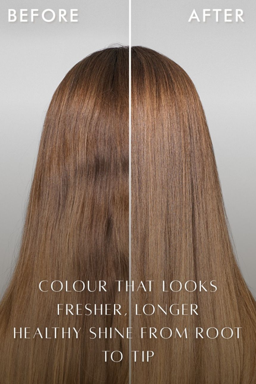 Before and after Moroccanoil hair gloss treatment at The Cutting Studio High Wycombe Before and after Moroccanoil hair gloss treatment at The Cutting Studio High Wycombe